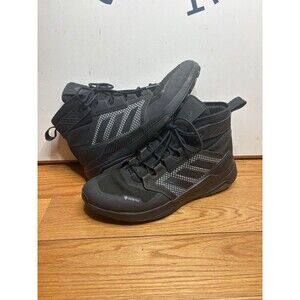 Adidas Terrex Trailmaker Mid Gor-Tex Triple Black Hiking Shoe Sz 11.5 Men FY2229